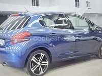Usado Peugeot 208 GT-line 110 CV (80 kW) 2017 Azul Utilitario