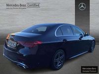 Usado Mercedes C220 AMG line 200 CV (147 kW) 2022 Azul Berlina