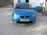 Usado Seat Ibiza FR 105 CV (77 kW) 2015 Azul Utilitario