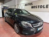 Usado Mercedes A200 AMG line 136 CV (100 kW) 2014 Negro Berlina