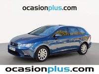 Usado Seat Leon ST Style 105 HP (77 kW) 2014 Azul Carrinha