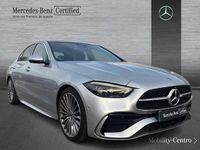 Usado Mercedes C220 AMG line 200 CV (147 kW) 2022 Hightechsilber metallic Berlina