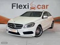 Usado Mercedes A200 AMG line 136 CV (100 kW) 2014 Blanco Berlina