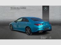 Usado Mercedes CLA220 AMG line 190 CV (139 kW) 2025 Azul híper (metalizado) Berlina