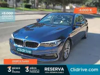 Usado BMW 520 Efficient Dynamics 190 CV (139 kW) 2017 Azul Berlina