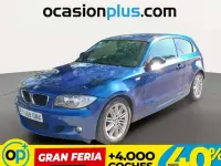 Usado BMW 120 170 CV (125 kW) 2009 Azul Utilitario