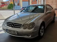 Usado Mercedes CLK320 Avantgarde 218 CV (160 kW) 2003 Gris / plata Coupe