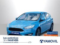 Usado Ford Focus Trend 125 CV (91 kW) 2016 Azul Berlina