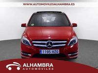Brugt Mercedes B180 109 HK (80 kW) 2014 Rød MPV