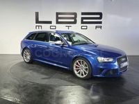 Usado Audi RS4 Comfort 450 CV (330 kW) 2014 Azul Familiar