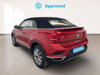 Usado VW T-Roc Cabriolet 150 CV (110 kW) 2020 Rojo intenso metalizado negro Descapotable