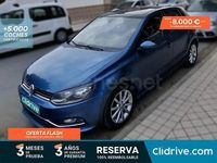 Usado VW Polo Sportline 90 CV (66 kW) 2014 Azul Berlina