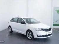Usado Skoda Rapid Ambition 95 CV (69 kW) 2018 Blanco Utilitario