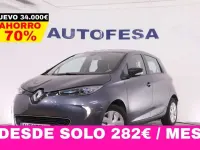 Usado Renault Zoe Life 67 kW (92 CV) 2018 Gris Utilitario