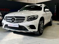 Usado Mercedes GLC220 AMG line 170 CV (125 kW) 2016 Blanco SUV