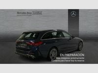 Usado Mercedes C220 AMG line 200 CV (147 kW) 2024 Azul sodalita (metalizado) Familiar