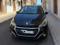 Usado Peugeot 208 Style 100 CV (73 kW) 2018 Azul Utilitario