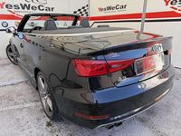 Usado Audi A3 Cabriolet Ambition 184 CV (135 kW) 2015 Negro Descapotable