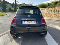 Usado Fiat 500 S 69 CV (50 kW) 2018 Negro Berlina