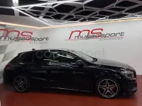 Usado Mercedes CLA200 Shooting Brake AMG line 136 CV (100 kW) 2015 Negro Familiar
