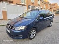 Usado VW Sharan Advance 184 CV (135 kW) 2017 Azul Monovolumen