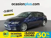 Usado Lexus CT200h Executive Line 136 CV (100 kW) 2020 Azul