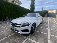 Usado Mercedes C250 AMG line 204 CV (150 kW) 2016 Blanco Coupe