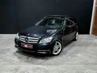 Usado Mercedes C200 136 CV (100 kW) 2012 Azul Familiar