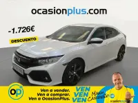 Usado Honda Civic Elegance 120 CV (88 kW) 2018 Blanco Berlina