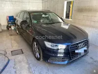 Usado Audi A6 S-Line 190 CV (139 kW) 2014 Azul Familiar