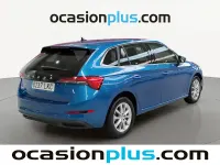 Usado Skoda Scala Ambition 115 CV (84 kW) 2020 Azul Utilitario