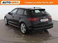 Usado Audi A3 S-Line 110 CV (80 kW) 2014 Negro Berlina
