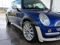 Usado Mini ONE 90 CV (66 kW) 2003 Azul Utilitario