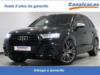 Usado Audi SQ7 S-Line 435 CV (319 kW) 2017 Negro SUV