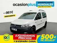 Usado VW Caddy 102 CV (75 kW) 2017 Blanco Monovolumen