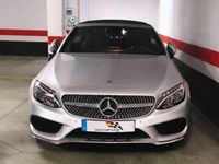 Käytetty Mercedes C220 170 HP (125 kW) 2017 Hopea Avoauto