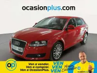 Usado Audi A3 Sportback Ambiente 125 CV (91 kW) 2009 Rojo Utilitario