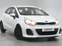 Usado Kia Rio 82 CV (60 kW) 2016 Blanco Utilitario
