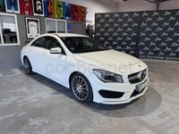 Usado Mercedes CLA220 AMG line 177 CV (130 kW) 2016 Blanco Berlina