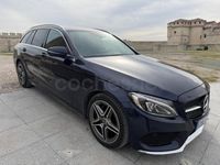 Usado Mercedes C220 170 CV (125 kW) 2017 Azul Familiar