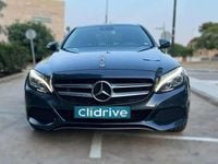 Usado Mercedes C220 Avantgarde 170 CV (125 kW) 2015 Azul Berlina