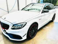 Usado Mercedes C63 AMG AMG 507 CV (372 kW) 2015 Blanco Familiar