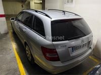 Usado Mercedes C200 136 CV (100 kW) 2012 Gris / plata Familiar