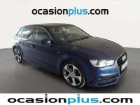 Usado Audi A3 Sportback S-Line 110 CV (80 kW) 2015 Azul Utilitario