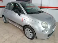 Usado Fiat 500 Pop 69 CV (50 kW) 2009 Gris / plata Descapotable