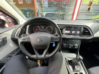 Käytetty Seat Leon ST Style 125 HP (91 kW) 2018 Musta Farmari