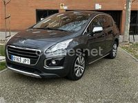 Usado Peugeot 3008 Style 120 CV (88 kW) 2016 Negro Berlina