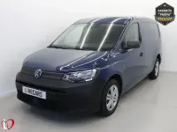 Käytetty VW Caddy 102 HP (75 kW) 2021 Sininen Tila-auto