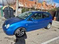 Usado VW Polo Highline 75 CV (55 kW) 2002 Azul Berlina