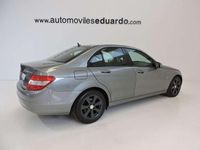 Usado Mercedes C180 156 CV (114 kW) 2010 Gris Berlina